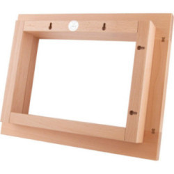 Zierrahmen für Kantenhocker, natur - 42x33 cm