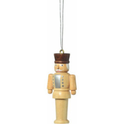Tree Ornament - "Nutcracker Natural" - 7 cm / 2.8 inch