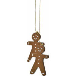 Christbaumschmuck "Pfefferkuchenmännchen" - 5 cm