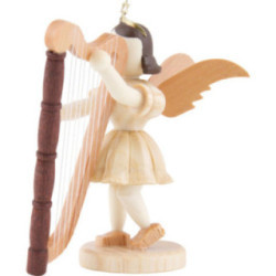 Angel Short Skirt Harp, Natural - 6,6 cm / 2.6 inch