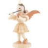 Kurzrockengel mit Violine, natur - 6,6 cm