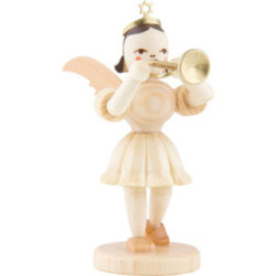 Kurzrockengel mit Trompete, natur - 6,6 cm