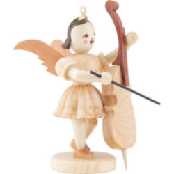 Kurzrockengel mit Violoncello, natur - 6,6 cm
