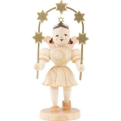 Angel Short Skirt Natural, Star Arch - 6,6 cm / 2.6 inch