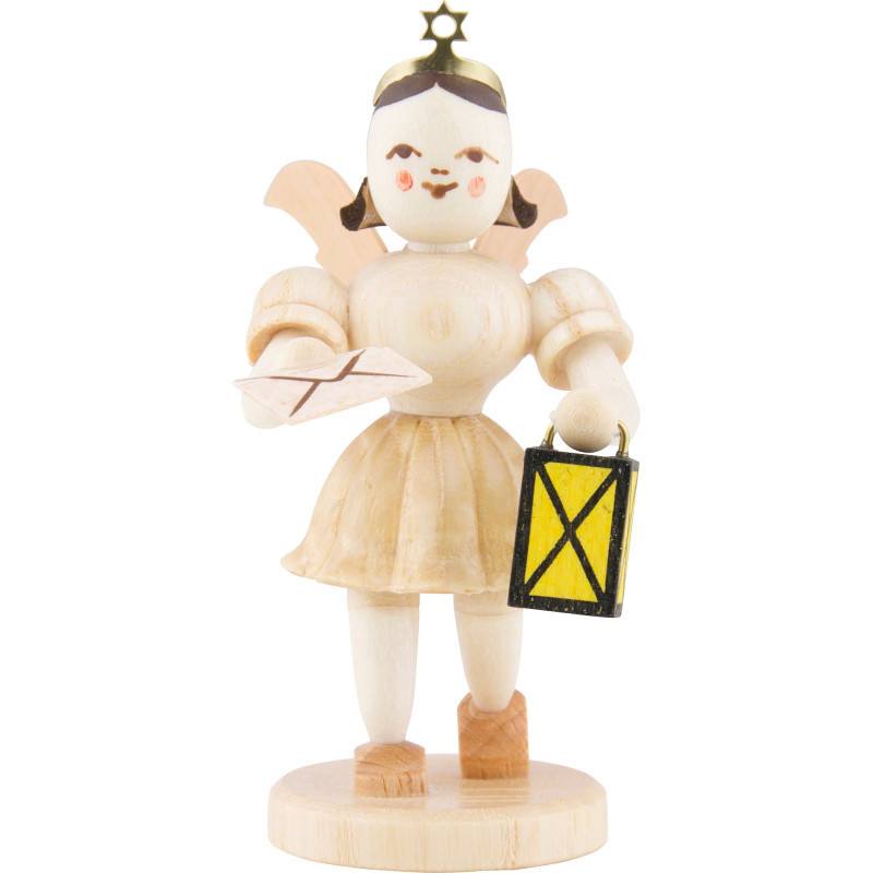 Angel Short Skirt Natural, Guardian Angel - 15,5x15 cm / 5.9x6.1 inch