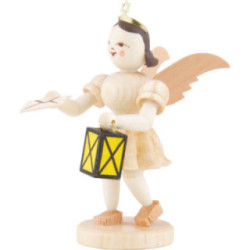 Angel Short Skirt Natural, Guardian Angel - 15,5x15 cm / 5.9x6.1 inch
