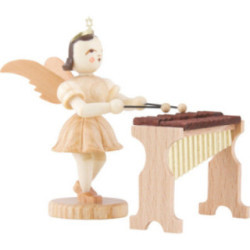 Angel Short Skirt Natural, with Xylophone - 6,6 cm / 2.6 inch