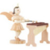 Angel Short Skirt Natural, with Xylophone - 6,6 cm / 2.6 inch