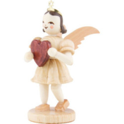 Angel Short Skirt Natural, Heart - 6,6 cm / 2.6 inch