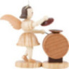 Angel Short Skirt Natural, Kettle Drums - 6,6 cm / 2.6 inch