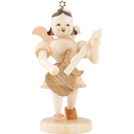 Kurzrockengel mit E-Gitarre, natur - 6,6 cm