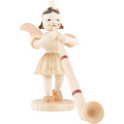 Angel Short Skirt Natural, Alphorn - 6,6 cm / 2.6 inch