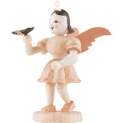 Angel Short Skirt with Butterfly, Natural - 6,6 cm / 2.6 inch