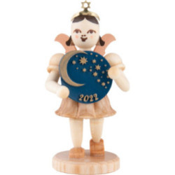 Angel Short Skirt Moon and Stars - Natural - 6,6 cm / 2.6 inch