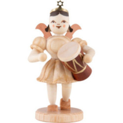 Angel Short Skirt with Djembe - Natural - 6,6 cm / 2.6 inch