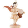 Angel Short Skirt with Djembe - Natural - 6,6 cm / 2.6 inch