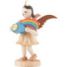 Kurzrockengel mit Regenbogen, natur - Jahresedition 2023 - 6,6 cm