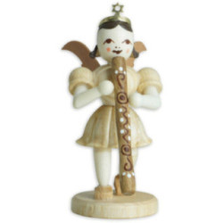 Kurzrockengel mit Didgeridoo, natur  - 6,6 cm