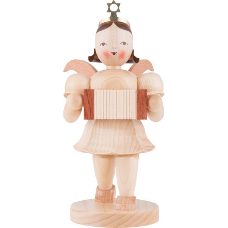 Kurzrockengel mit Harmonika, natur - 22 cm