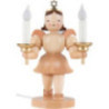 Shortskirt Angel Natural, with Electric Lighting - 22 cm / 8.7 inch