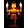 Shortskirt Angel Natural, with Electric Lighting - 22 cm / 8.7 inch