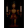 Shortskirt Angel Natural, with Electric Lighting - 22 cm / 8.7 inch