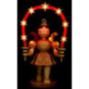 Angel Short Skirt with Star Arch with Lights - 27 cm / 10.6 inch