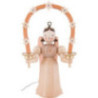 Angel Long Skirt with Star Arch with Lights, Natural - 27 cm / 10.6 inch
