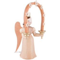 Angel Long Skirt with Star Arch with Lights, Natural - 27 cm / 10.6 inch