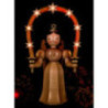 Angel Long Skirt with Star Arch with Lights, Natural - 27 cm / 10.6 inch