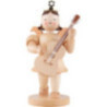 Kurzrockengel mit Gitarre, natur - 22 cm
