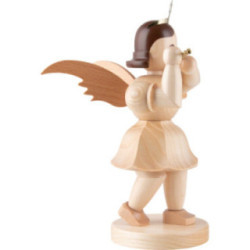 Angel Short Skirt with Piccolo Flute - Natural - 22 cm / 8.7 inch