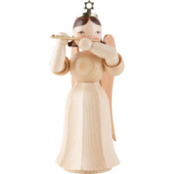 Angel Long Pleaded Skirt with Piccolo Flute - Natural - 22 cm / 8.7 inch