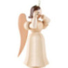 Angel Long Pleaded Skirt with Piccolo Flute - Natural - 22 cm / 8.7 inch