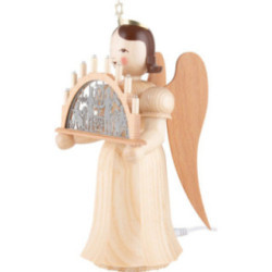 Angel Long Skirt with Candle Arch natural electric - 22 cm / 8.7 inch