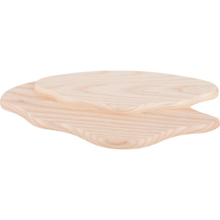 Additional Cloud for Three Level Cloud, Left Side, Natural - 30x20x3 cm / 11.8x7.9x1.2 inch