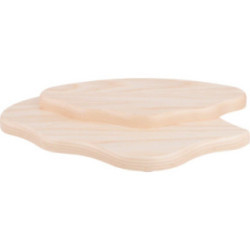 Additional Cloud for Four Level Cloud, Right Side, Natural - 30x20x4 cm / 11.8x7.9x1.6 inch