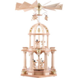 2-Tier Pyramid - Eleven Angels Natural - 30x55 cm / 11.8x21.7 inch