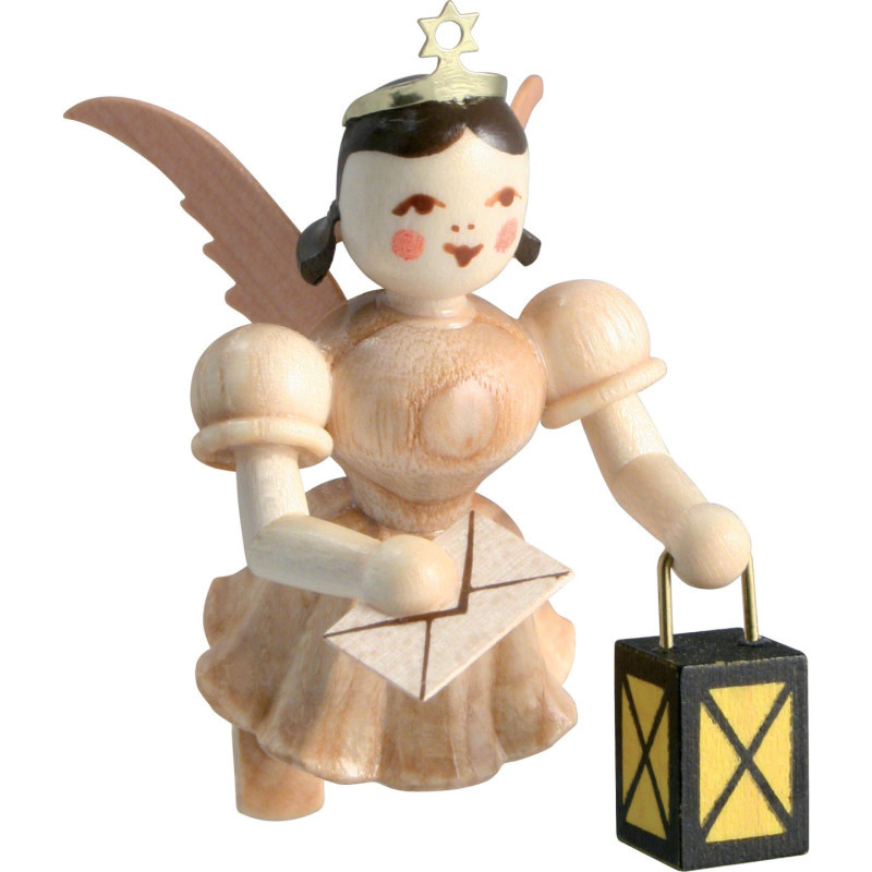 Floating Angel Guardian Angel , Natural - 6,6 cm / 2.6 inch