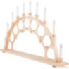 Candle Arch without Angels - Natural - 70x40 cm / 27.5x15.7 inch