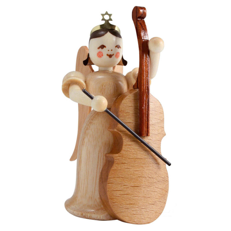 Angel Long Skirt with Bass, Natural - 6,6 cm / 2.6 inch