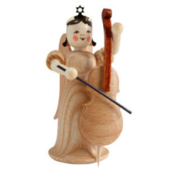 Angel Long Skirt with Violoncello, Natural - 6,6 cm / 2.6 inch