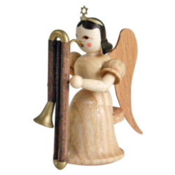 Angel Long Skirt with Contrabassoon, Natural - 6,6 cm / 2.6 inch
