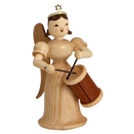 Angel Long Skirt with Long Drum, Natural - 6,6 cm / 2.6 inch