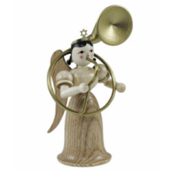 Langrockengel mit Sousaphon, natur - 6,6 cm